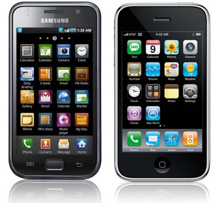 iPhone VS Samsung Galaxy S